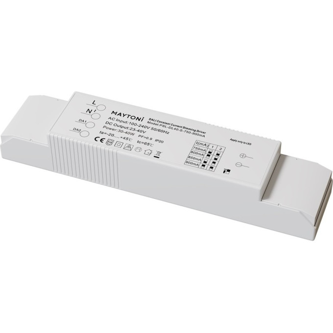 Источник питания MAYTONI DALI PSL-DL40-S-750-900mA DT6 30-40W IP20