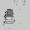Встраиваемый светильник MAYTONI MINI DL059-7W3K-B